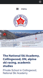 Mobile Screenshot of nationalskiacademy.com